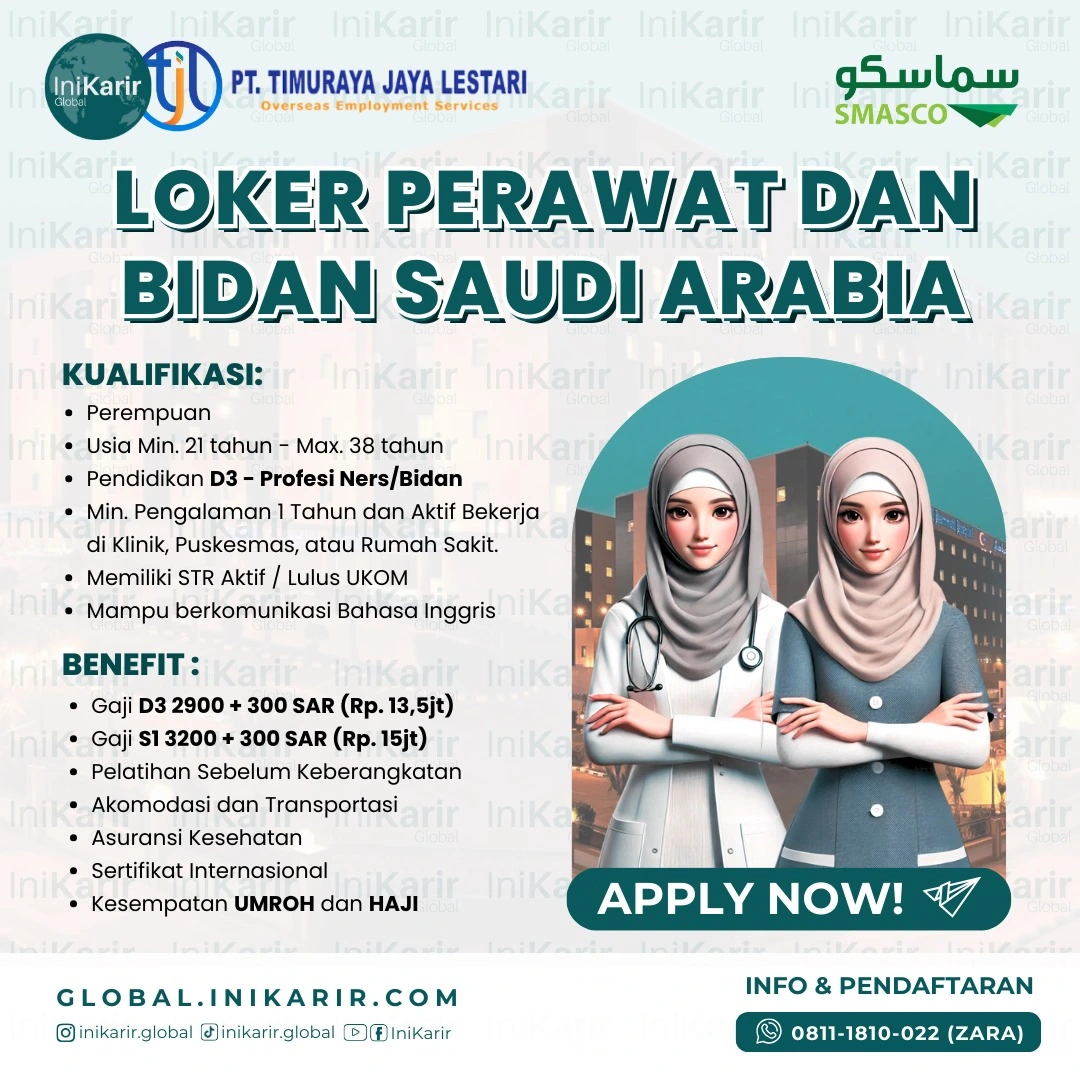 perawat smc - Saudi Arabia
