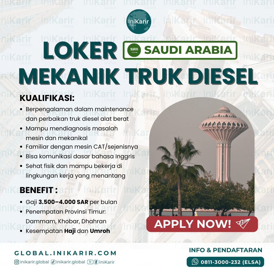 Mekanik Truk Diesel
