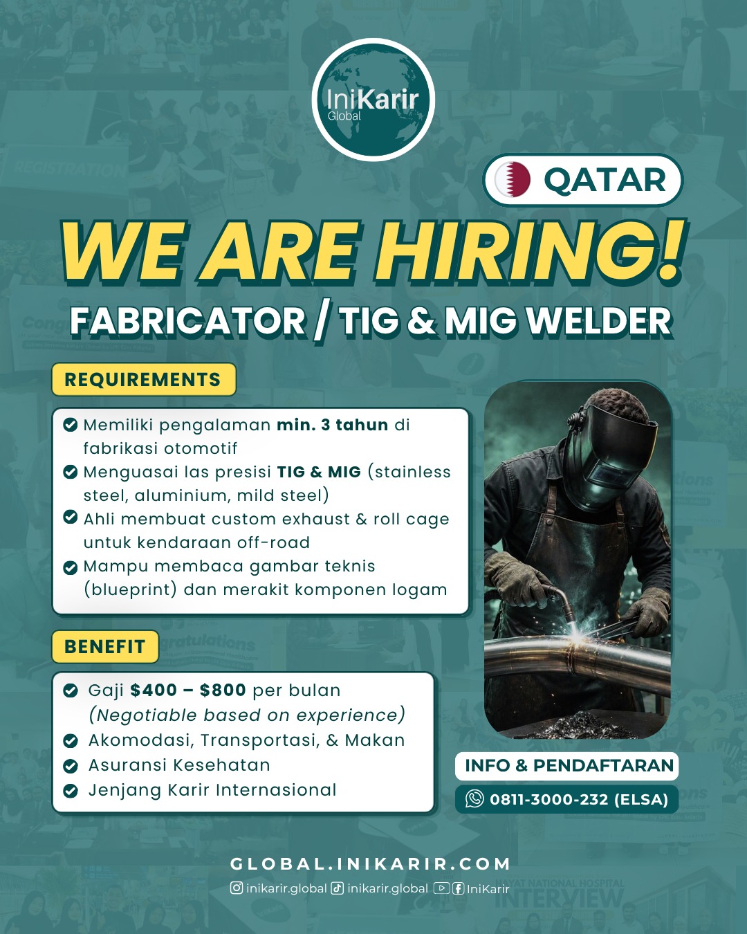 Fabricator / TIG & MIG WELDER