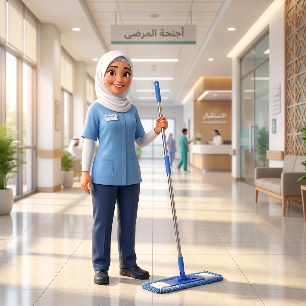 Animated Cleaning Background