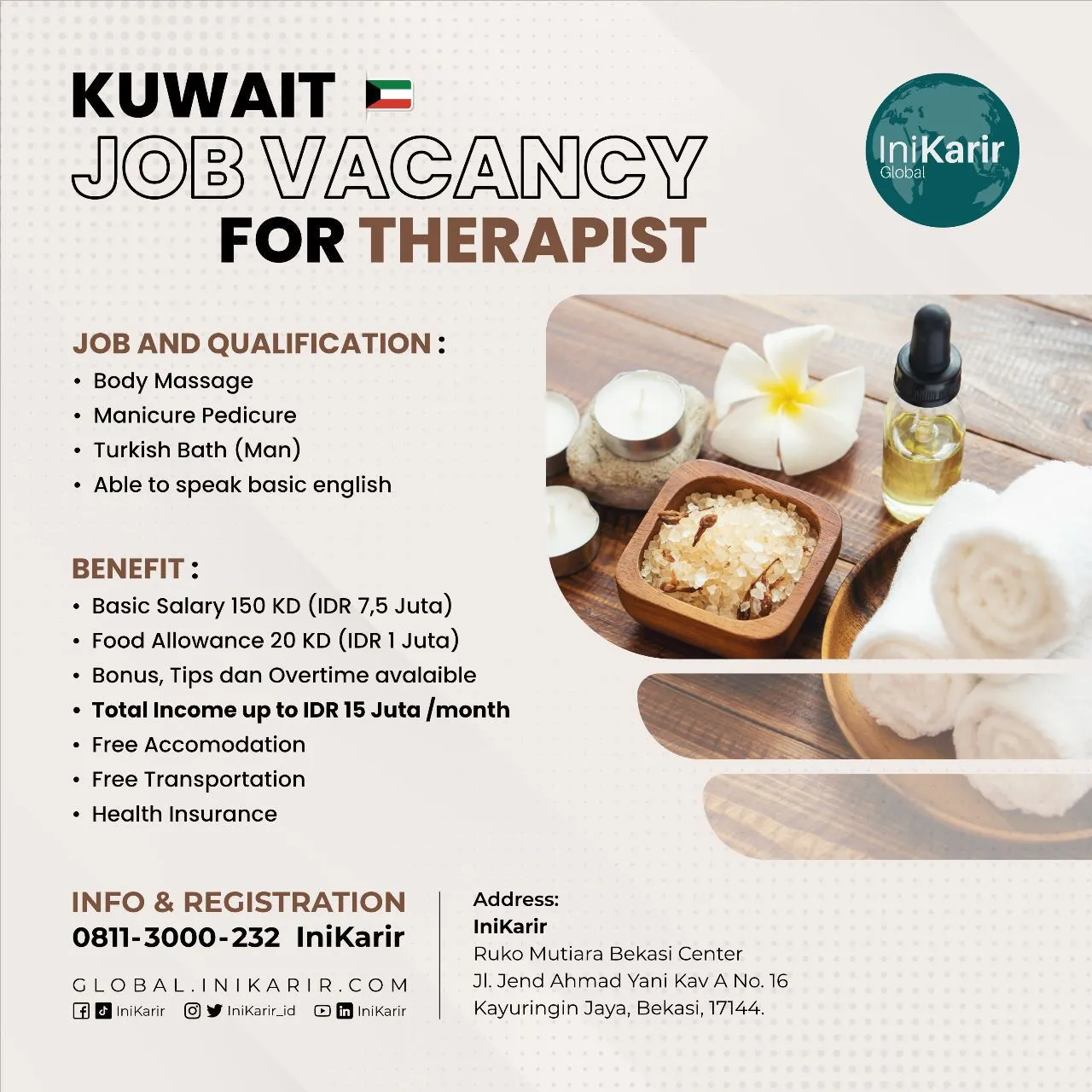 Male Spa Therapist