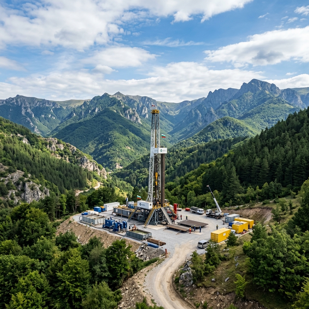 Animated Drilling Background