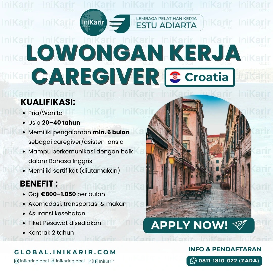 Loker Caregiver Croatia