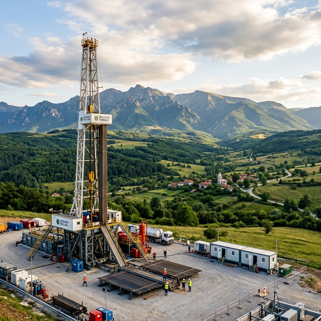 Animated Drilling Background