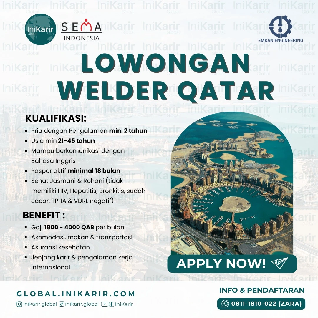 Loker Welder Qatar