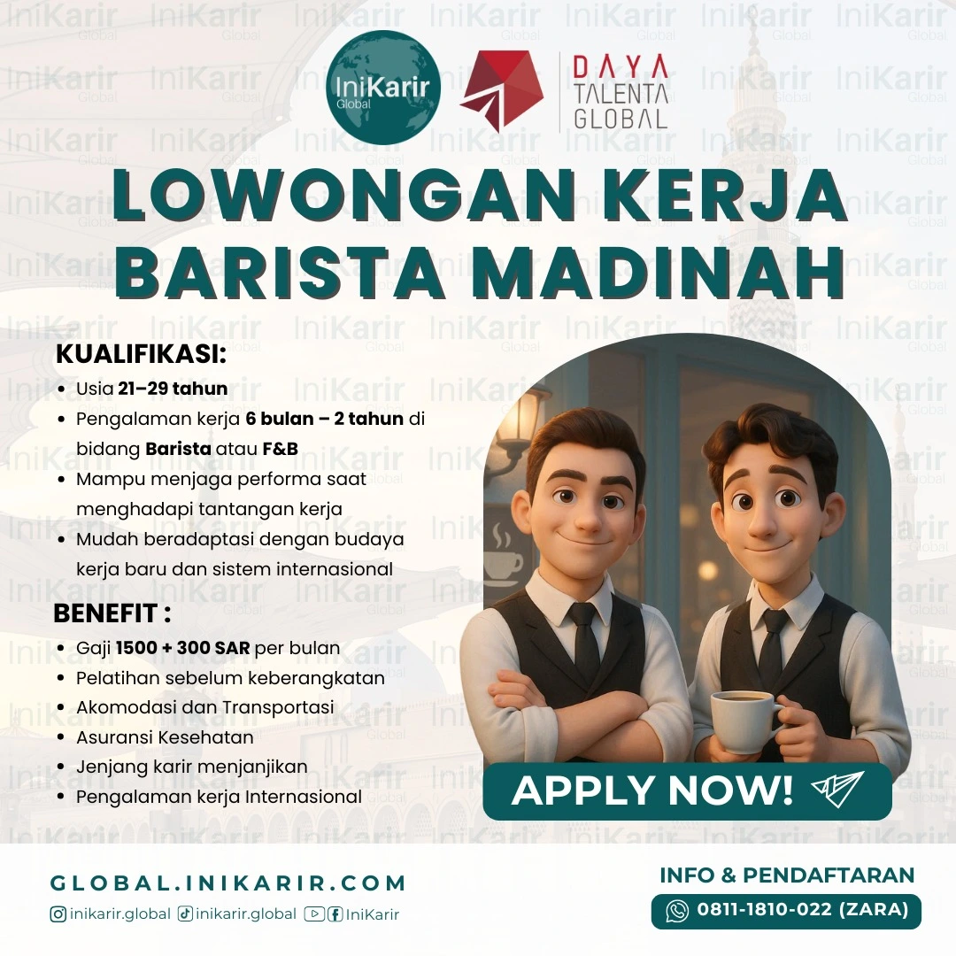Flyer Lowongan
